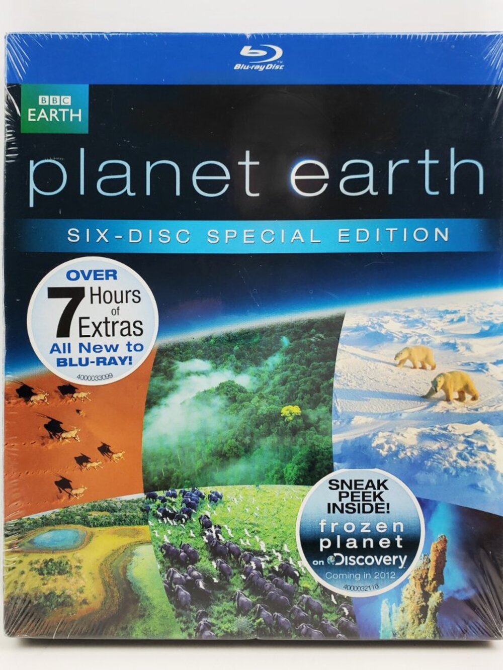 Planet Earth Blu-Ray Six Disc Special Edition BBC Sir David Attenborough Sealed